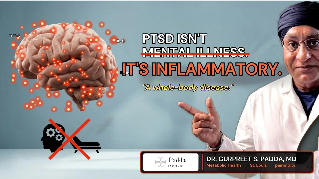 PTSD Is Not a Mental Illness — It's a Whole-Body Inflammatory Disease — video thumbnail